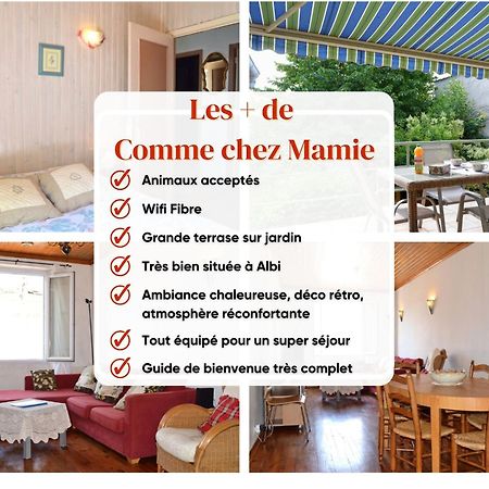 Comme Chez Mamie Albi - Terrasse - Proche Centre公寓 外观 照片