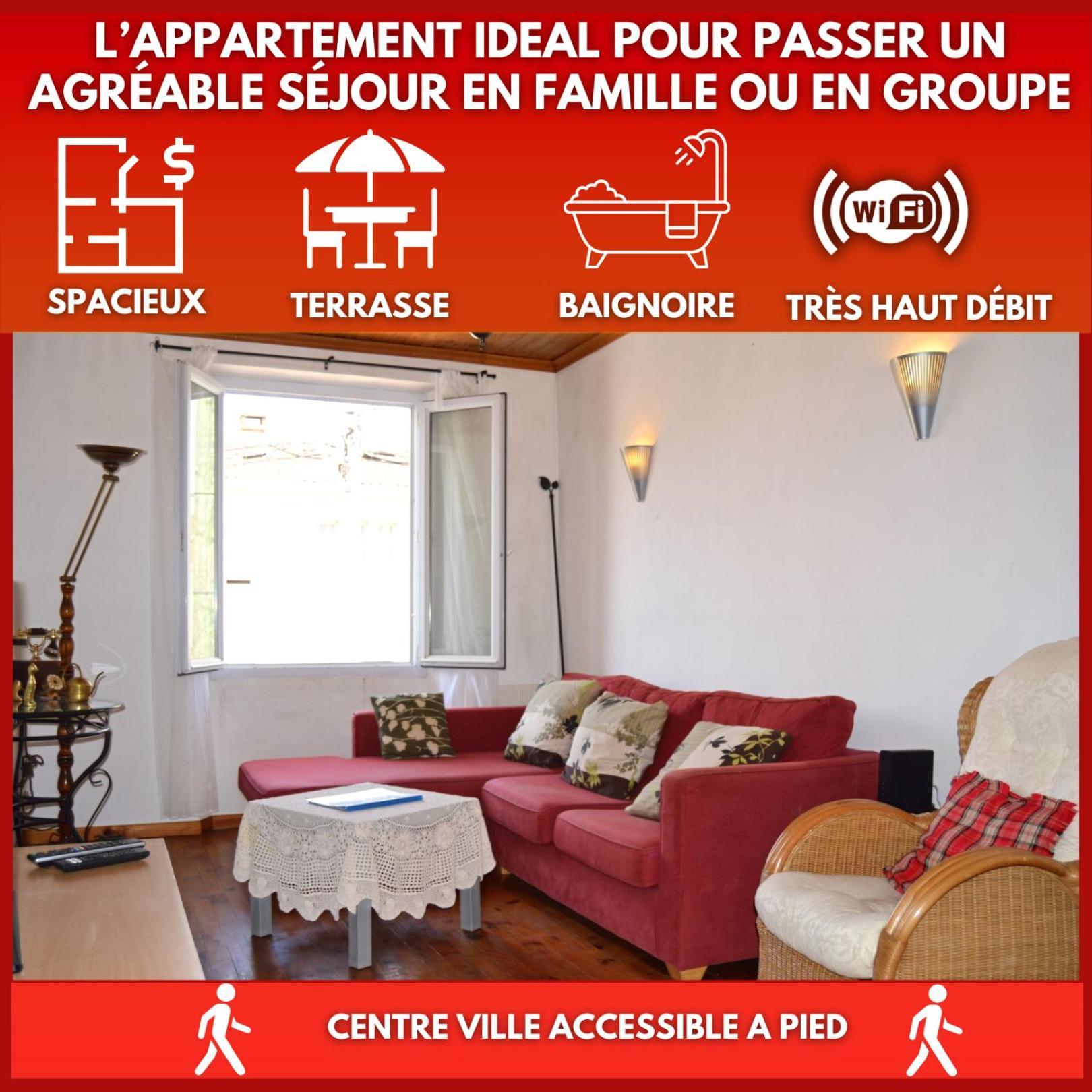 Comme Chez Mamie Albi - Terrasse - Proche Centre公寓 外观 照片